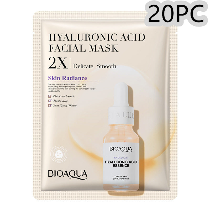 Face Mask Skin Care Hydrating Face Masks Sheets, Hyaluronic Acid Sheets Pack Deep Moisturizing Facemask Anti Aging Facial Mask for Women Skin Care Face Masks beauty- Smoothing Rejuvenating, 10 Sheets My Store