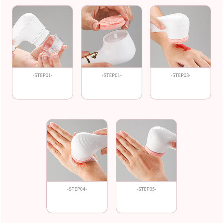 Electric Facial Cleanser – Deep Pore Cleaning & Vibrating Skincare Tool