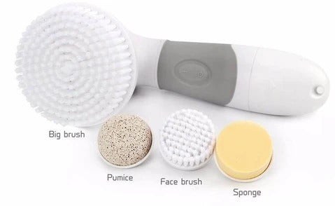 4-in-1 Home Beauty Instrument – Cleanse, Exfoliate & Nourish Your Skin