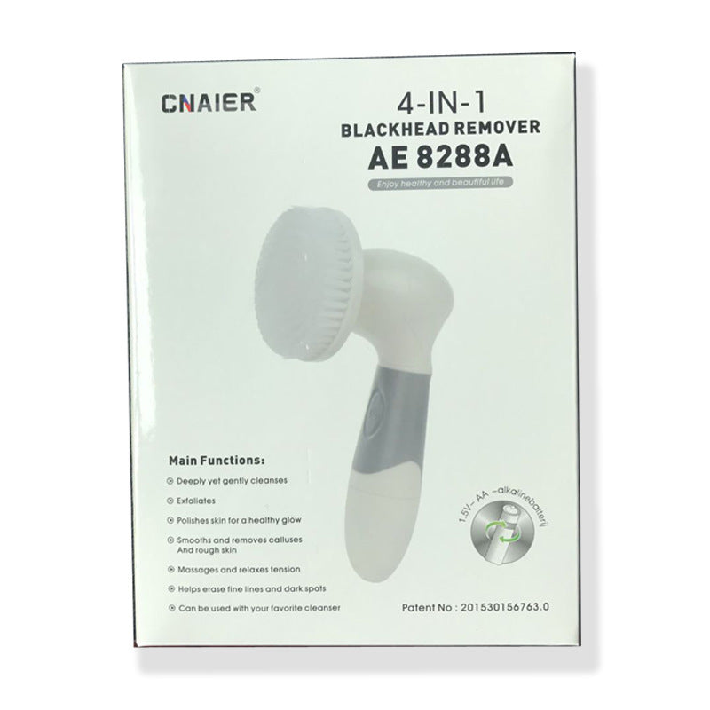 4-in-1 Home Beauty Instrument – Cleanse, Exfoliate & Nourish Your Skin