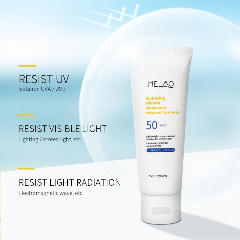 MELAO -Hydrating Mineral Sunscreen SPF50 75ml