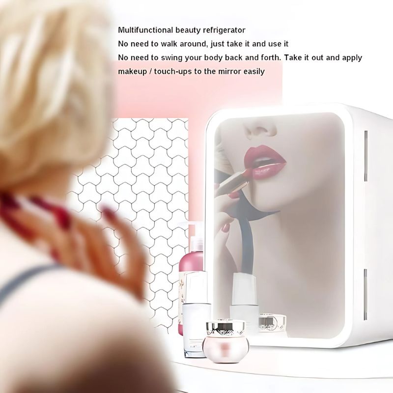 Portable Mini Fridge – 22°C Cooling & 65°C Heating
