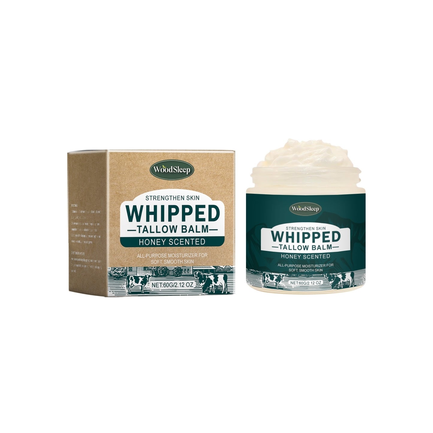 WoodSleep -Tallow Balm(Honey Scented) 60g