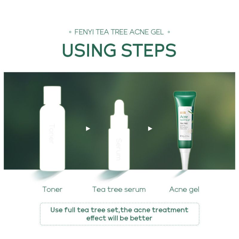 Fenyi- Acne Repairing Gel (Tea Tree) 20g – Clearer Skin Naturally