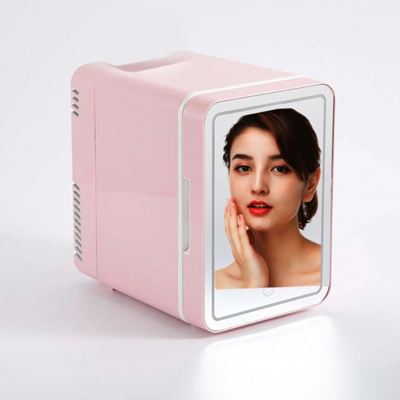 Portable Mini Beauty Fridge – Skincare & Drinks Cooler