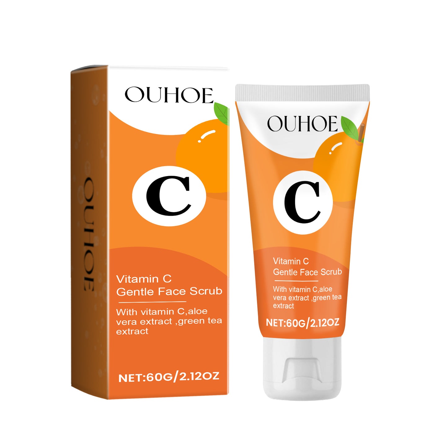 OUHOE -Vitamin C Gentle Face Scrub 60g