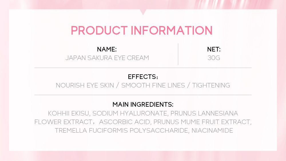 LAIKOU -Sakura Eye Cream 30g