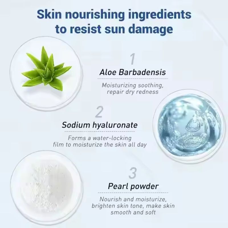 Whitening sunscreen
