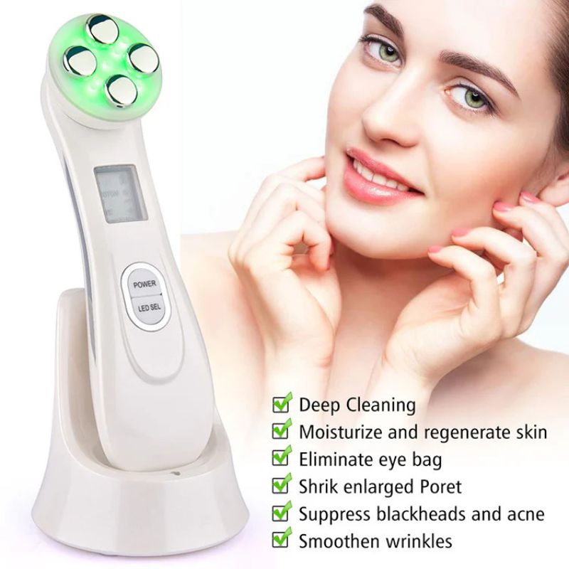 Portable face massager