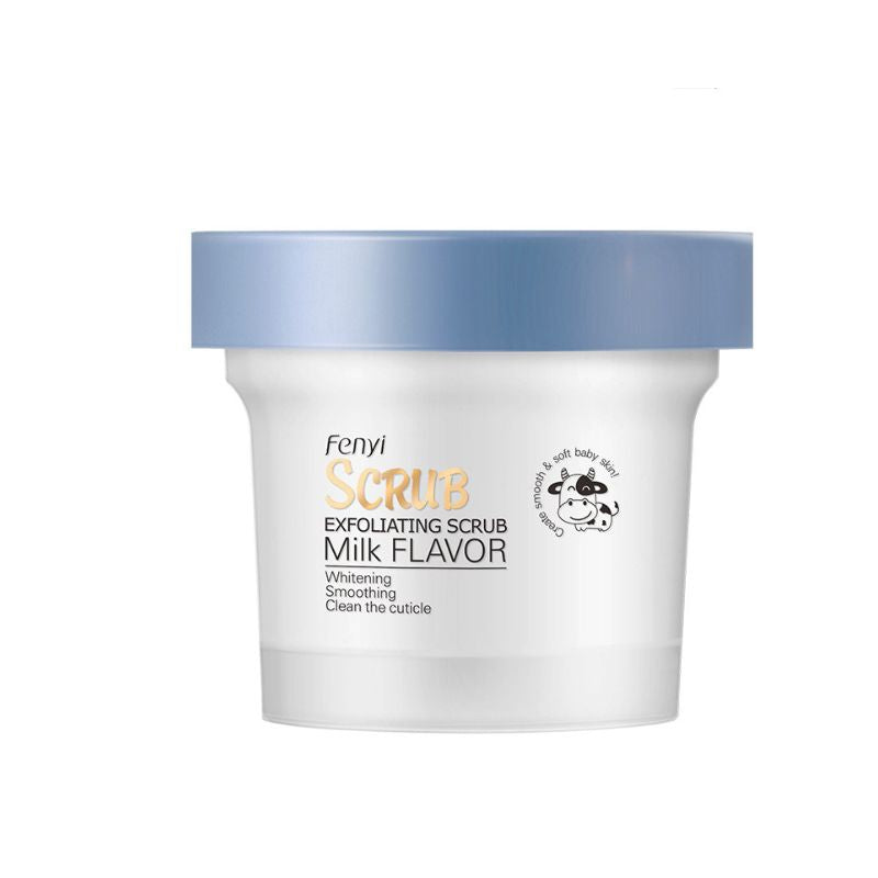 Brightening milk scrub