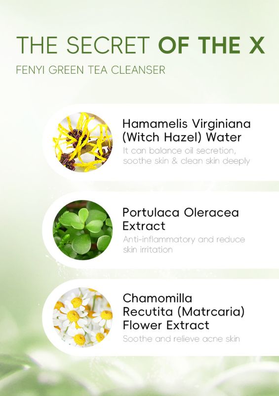 Natural face cleanser