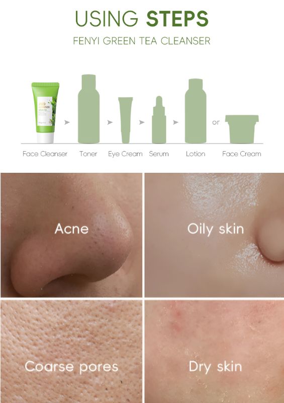 Travel size face wash
