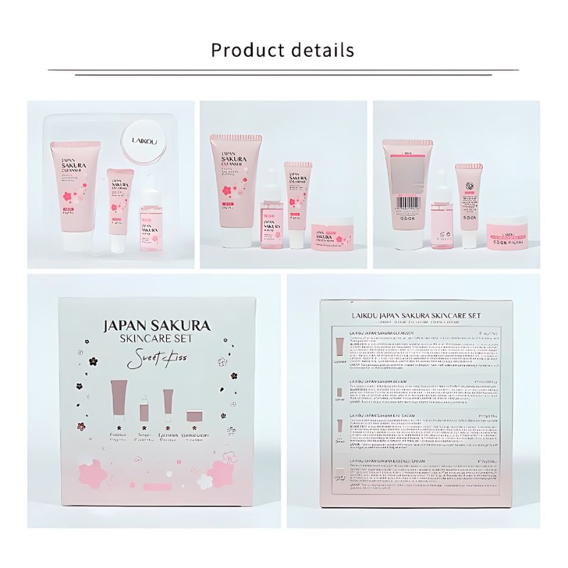 Japanese cherry blossom skincare