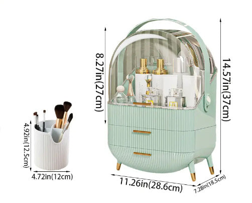 Portable makeup box