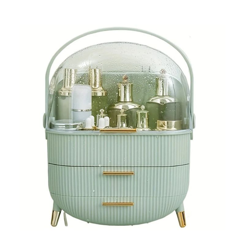 Elegant makeup storage