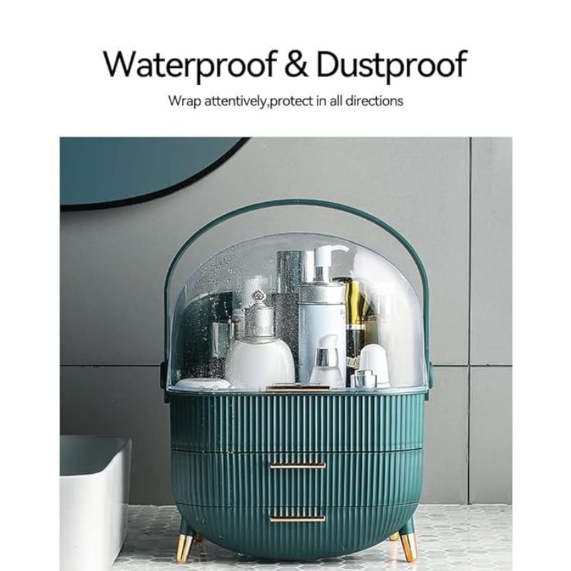 Travel makeup organizer