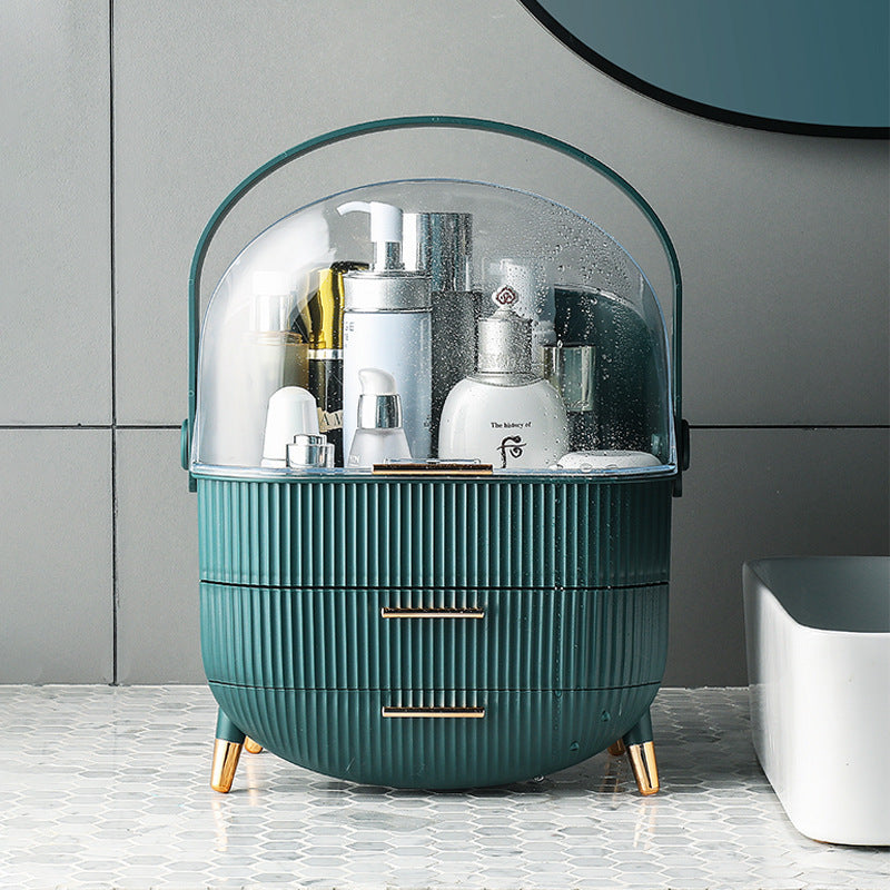 Travel makeup organizer