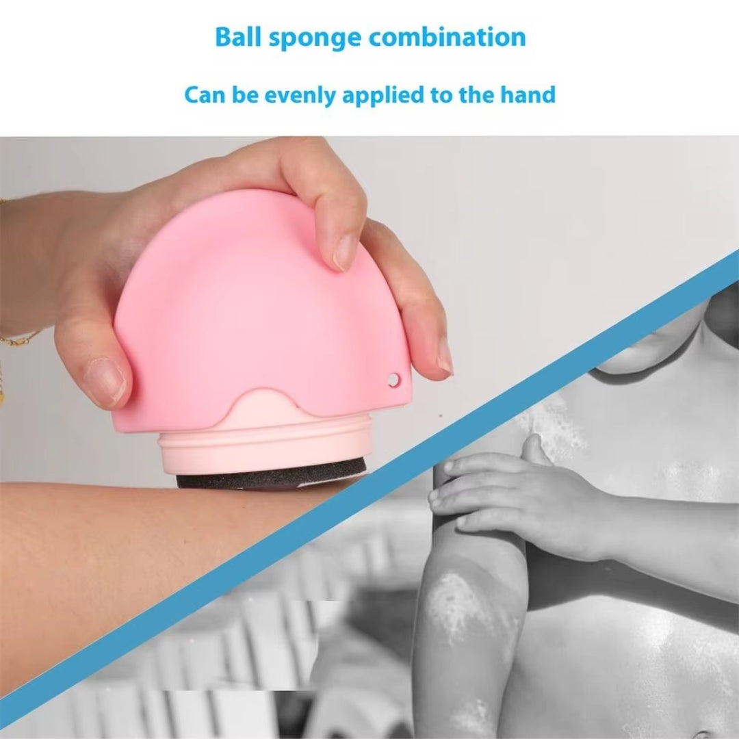 Silicone Suncream Roller Applicator – Mess-Free, Refillable, Travel-Ready