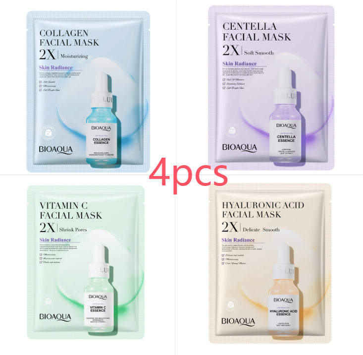 Face Mask Skin Care Hydrating Face Masks Sheets, Hyaluronic Acid Sheets Pack Deep Moisturizing Facemask Anti Aging Facial Mask for Women Skin Care Face Masks beauty- Smoothing Rejuvenating, 10 Sheets My Store
