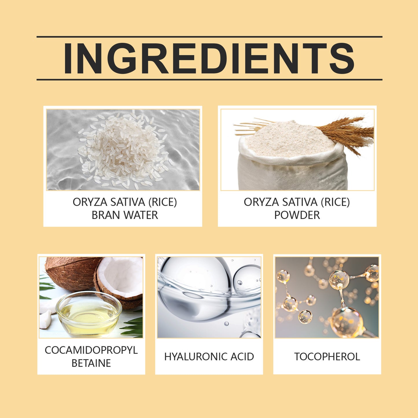 Hoygi -Rice Scrub Foam 100ml