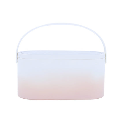 LED Makeup Mirror Organizer – Portable Vanity Box for Travel
