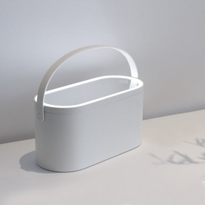 LED Makeup Mirror Organizer – Portable Vanity Box for Travel