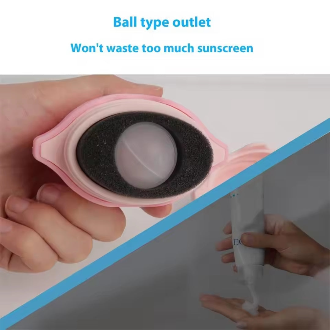 Silicone Suncream Roller Applicator – Mess-Free, Refillable, Travel-Ready