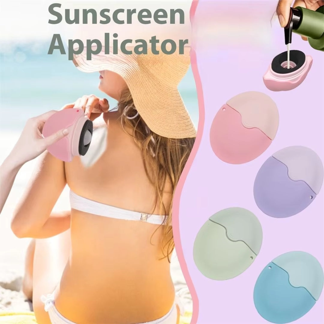 Silicone Suncream Roller Applicator – Mess-Free, Refillable, Travel-Ready